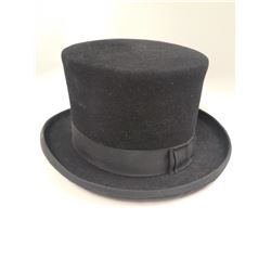 VINTAGE SMITHBILT TOP HAT BLACK SMALL