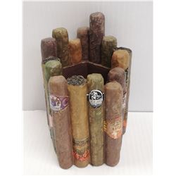 VINTAGE CIGAR CONTAINER CERAMIC