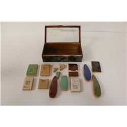 CASE OF MARY BORGSTROM TEST CERAMICS