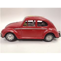 1950S LARGE VW BEETLE TIN TOY BATTERY