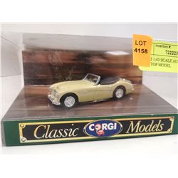 CORGI 1:43 SCALE AUSTIN HEALEY SOFT TOP MODEL