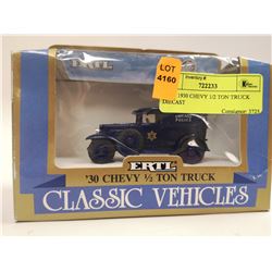 ERTL 1930 CHEVY 1/2 TON TRUCK DIECAST