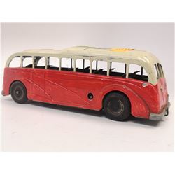 VINTAGE CLOCKWORK BUS MET TOY ENGLAND