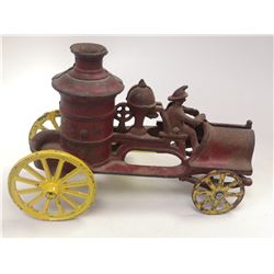 1900S CAST IRON FIRE TRUCK TOY