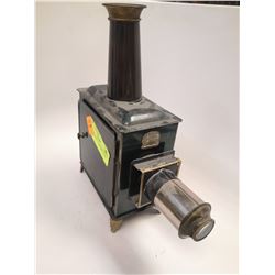 ANTIQUE MAGIC LANTERN WITH SLIDES