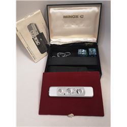 MINOX C SPY CAMERA WITH BOX AND CASE