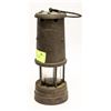 Image 1 : ANTIQUE BRONZE COAL MINE LANTERN