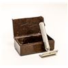 Image 1 : ANTIQUE GILLETTE SAFETY RAZOR IN CASE
