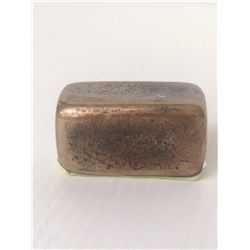 MYSTERY COMPOSITION STAMPED GOLD METAL BAR. 547G