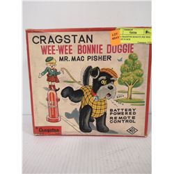 1950S CRAGSTON REMOTE PEE WEE DOGGIE IN BOX