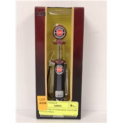 MINIATURE STUDEBAKER GAS PUMP COLLECTIBLE