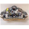 Image 1 : ANTIQUE ASHLEY BROS ENGLISH SERVING DISH WITH LID