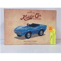 DIECAST PEDAL CAR MINIATURE 1968 CORVETTE STINGRAY