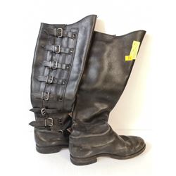 1960S MOTORCYCLE CAFE RACER BOOTS MENS SIZE 10