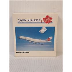 CHINA AIRLINES DIECAST COLLECTOR AIRPLANE
