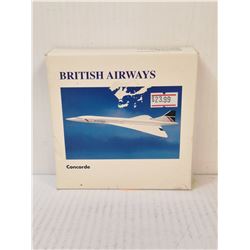 BRITISH AIRWAYS CONCORDE DIECAST PLANE