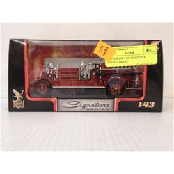 1925 AHRENS FOX FIRETRUCK DIECAST MODEL
