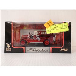 1923 MAXIM C1 FIRETRUCK DIECAST MODEL