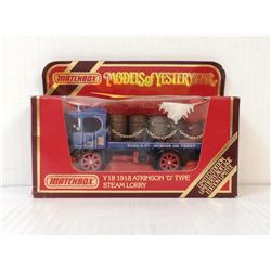MATCHBOX 1918 ATKINSON D TYPE STEAM LORRY DIECAST