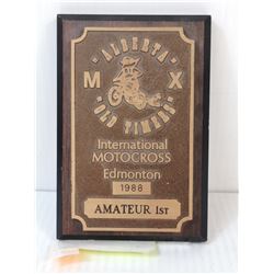 VINTAGE MOTOCROSS 1ST PLACE TROPHY