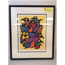 NORVAL MORRISEAU HAND NUMBERED PRINT CONTEMPORARY