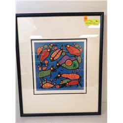 NORVAL MORRISEAU HAND NUMBERED PRINT CONTEMPORARY