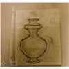 Image 1 : MARY BORGSTROM ORIGINAL POTTERY DRAWING