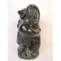 1950S INUIT STATUE WOLF ORIGINALS