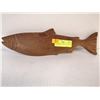 Image 1 : HAND CARVED WEST COAST CEDAR FISH HAIDA