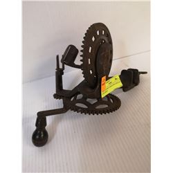 1800S HUDSON PARER APPLE PEELER CAST IRON