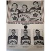 Image 1 : 1955 HOCKEY CHAMPIONS WARWICK BROTHERS SIGNED