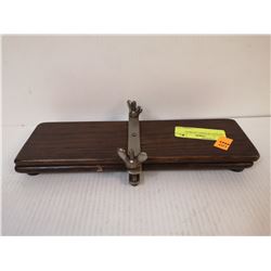 ANTIQUE WOODEN TIE PRESS