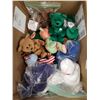 Image 1 : FLAT OF RARE BEANIE BABIES PRINCESS DIANA ETC