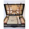 Image 1 : ENGLISH 1950S CASED PICNIC SET COMPLETE