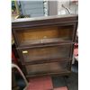 Image 1 : ANTIQUE STACKING LAWYERS BOOK CASE