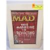 Image 1 : 1960 MAD MAGAZINE FRAMED