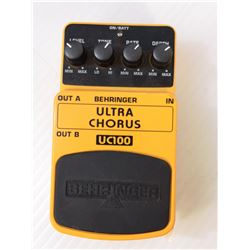 BEHRINGER ULTRA CHORUS GUITAR PEDAL