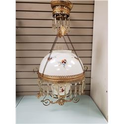 VINTAGE OIL LAMP CHANDELIER