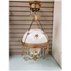Image 1 : VINTAGE OIL LAMP CHANDELIER