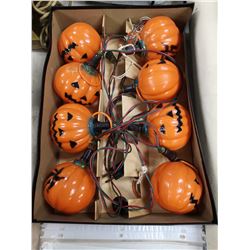 1950S NOMA HALLOWEEN PUMPKIN LIGHTS IN BOX