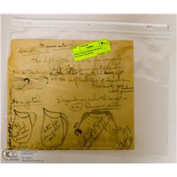 MARY BORGSTROM ORIGINAL POTTERY DRAWING