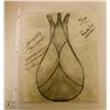 Image 1 : MARY BORGSTROM ORIGINAL POTTERY DRAWING