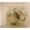 Image 1 : MARY BORGSTROM ORIGINAL POTTERY DRAWING
