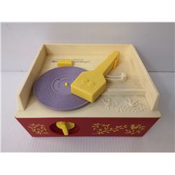 FISHER PRICE MUSIC BOX RECORD PLAYER