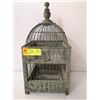 Image 1 : SHOW HOME DECOR WOOD/METAL CAGE 16 IN HIGH
