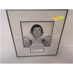 TOLLER CRANSTON OLYMPIC ATHLETE AUTOGRAPH FRAMED