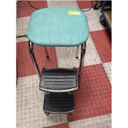 VINTAGE 50'S STOOL/LADDER- NORTEX BRAND
