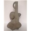 Image 1 : ORNATE SOLID CONCRETE ART PIECE 22" TALL