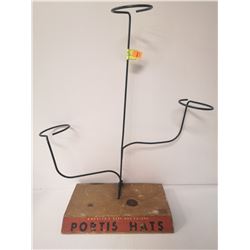 3 HAT STAND STORE DISPLAY