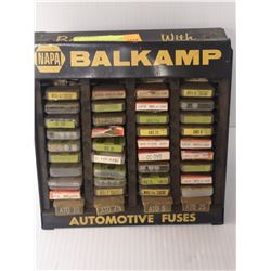 VINTAGE AUTO FUSE DISPLAY, BALKAMP